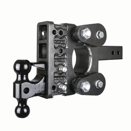 Gen-Y Hitch The BOSS TORSION-FLEX 2.5 Shank 6 Drop 2.4K TW 21K Hitch & GH-061 Dual-Ball & GH-062 Pintle Lock GH-1324
